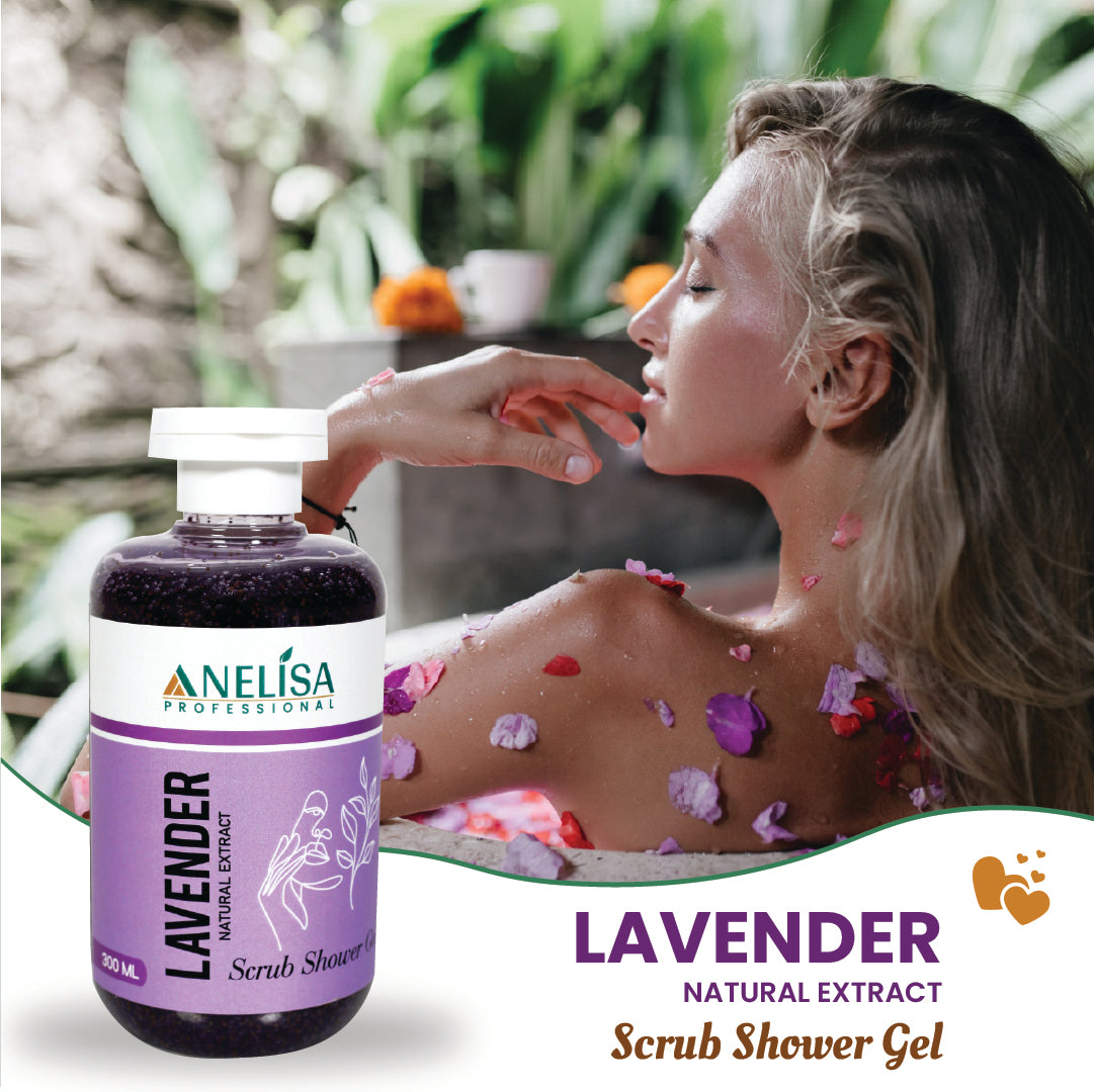 ANELISA LAVENDER SCRUB SHOWR GEL