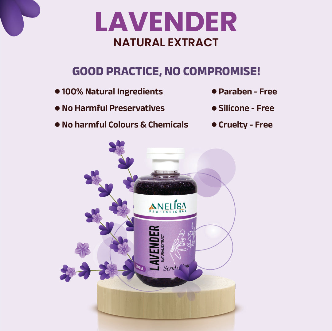 ANELISA LAVENDER SCRUB SHOWR GEL