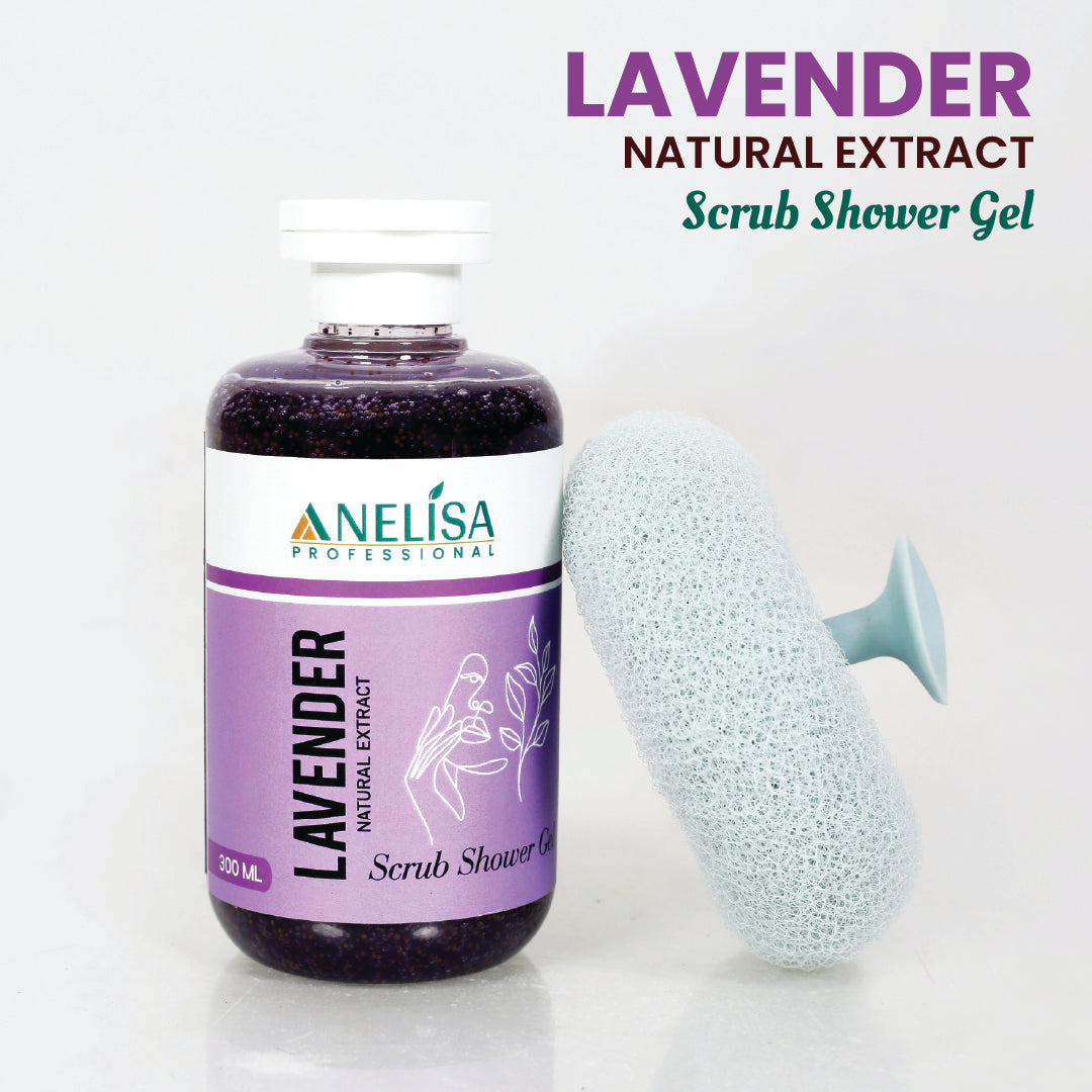 ANELISA LAVENDER SCRUB SHOWR GEL