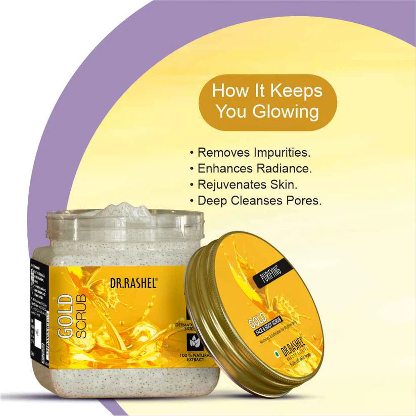 DR. RASHEL GOLD FACE SCRUB