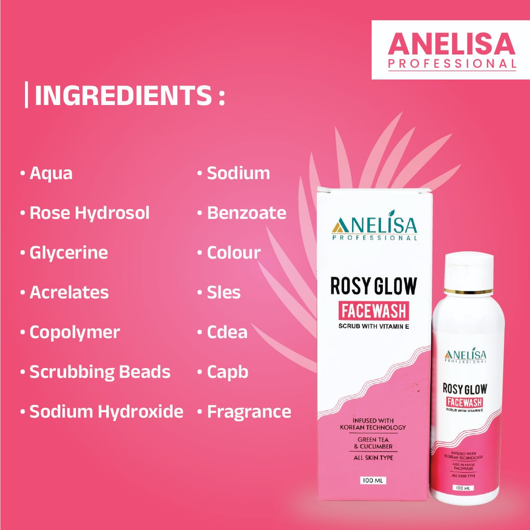 ROSE GLOW FACE WASH