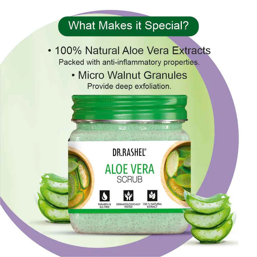 DR.RASHEL ALOE VERA FACE SCRUB