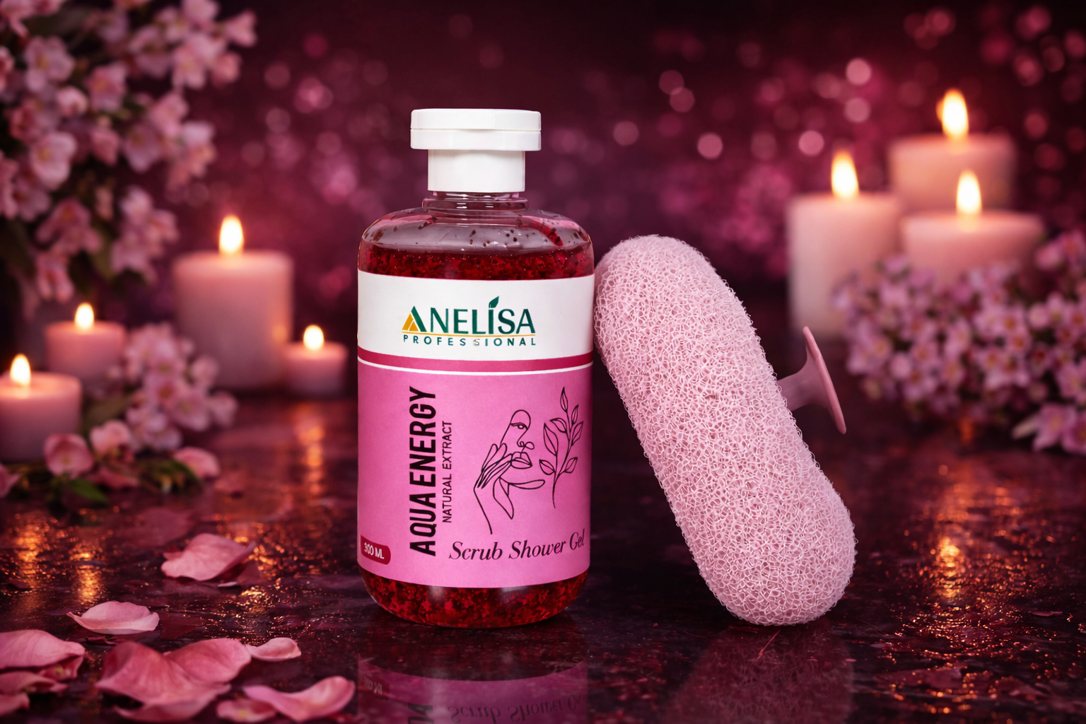 ANELISA AQUA SCRUB SHOWER GEL