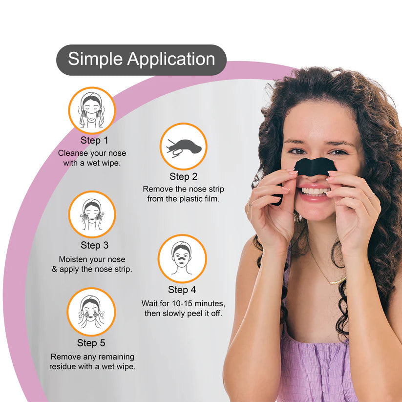 DR.RASHEL CHARCOAL NOSE STRIPES