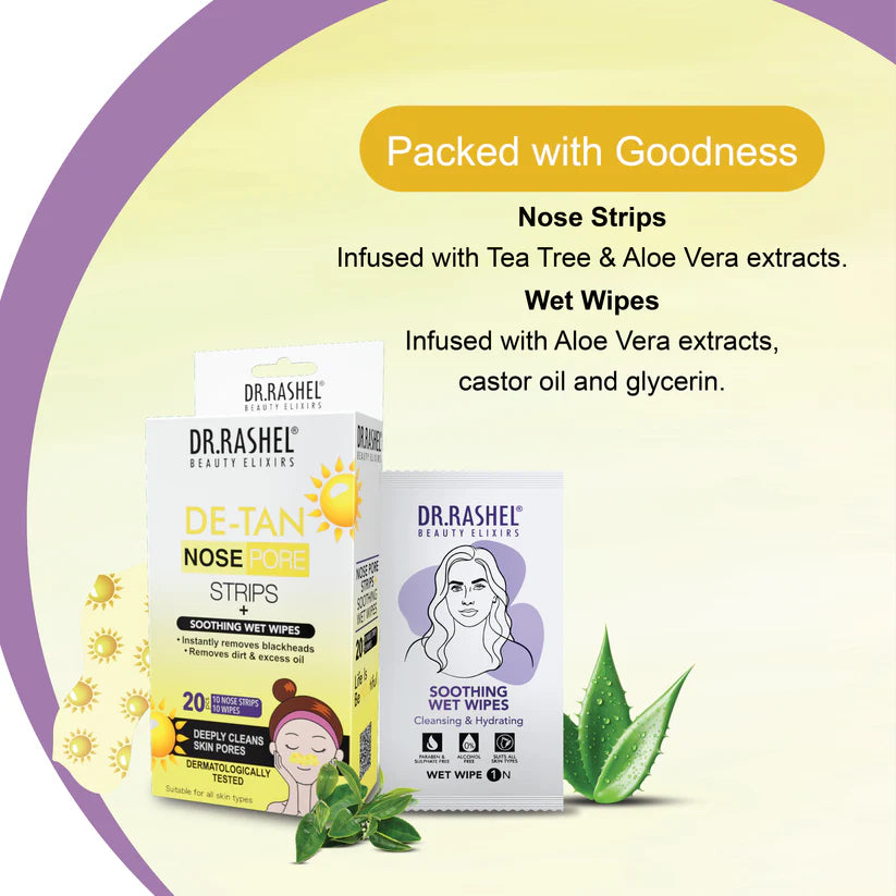 DR.RASHEL DE-TAN NOSE STRIPES