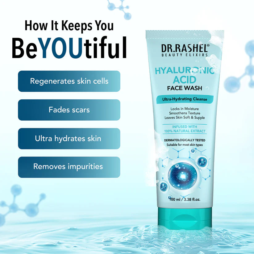 DR.RASHEL Hyaluronic Acid   FACE WASH