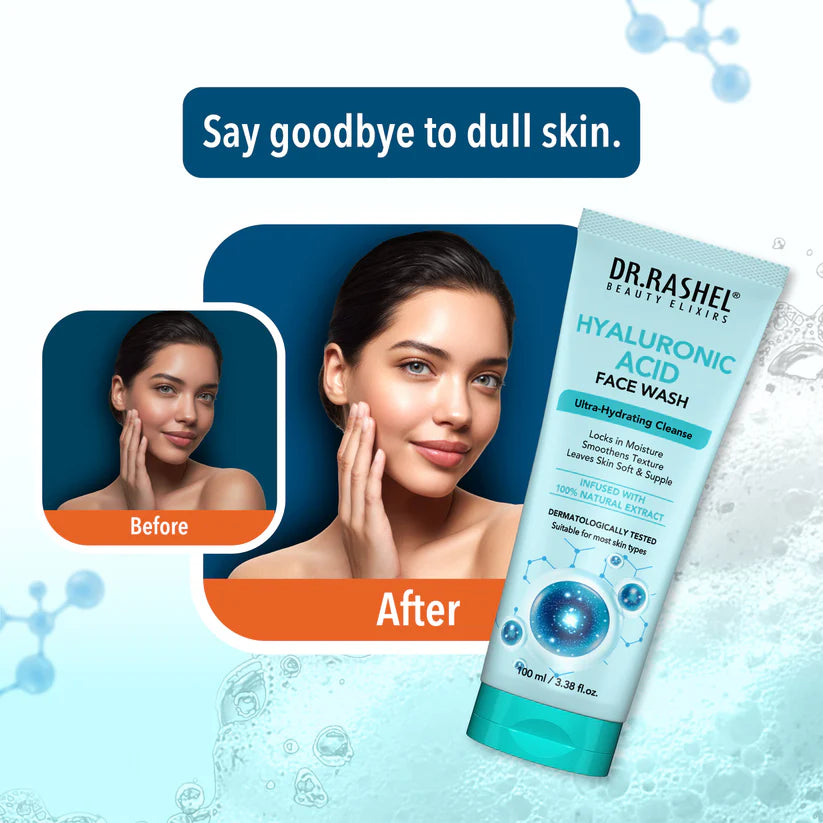 DR.RASHEL Hyaluronic Acid   FACE WASH