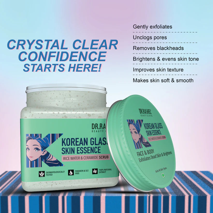 DR. RASHEL KOREAN GLASS FACE SCRUB