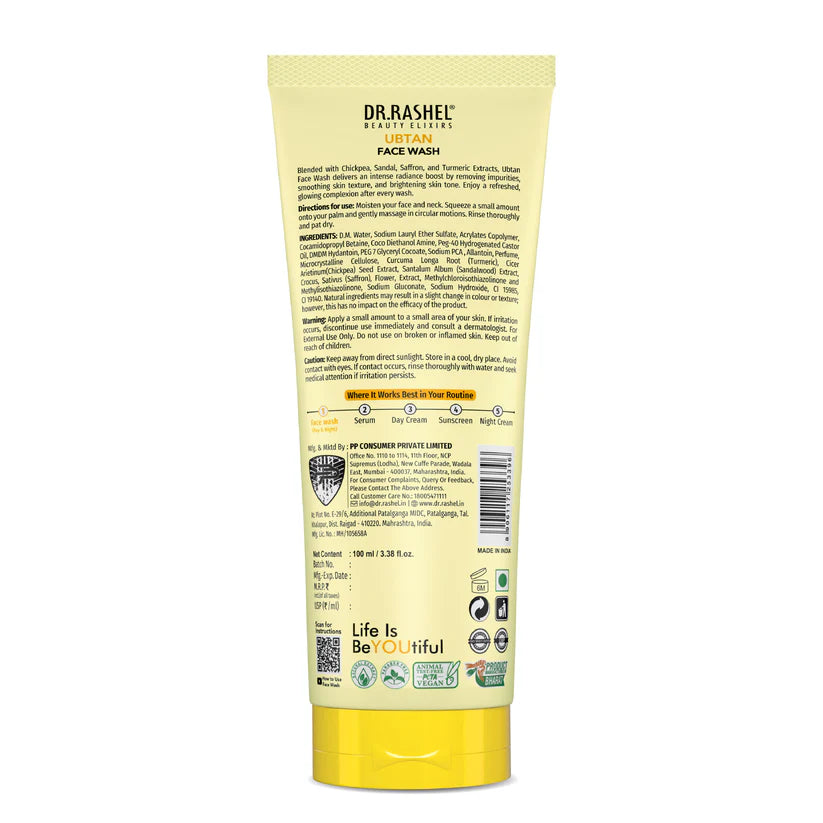 DR.RASHEL UBTAN   FACE WASH