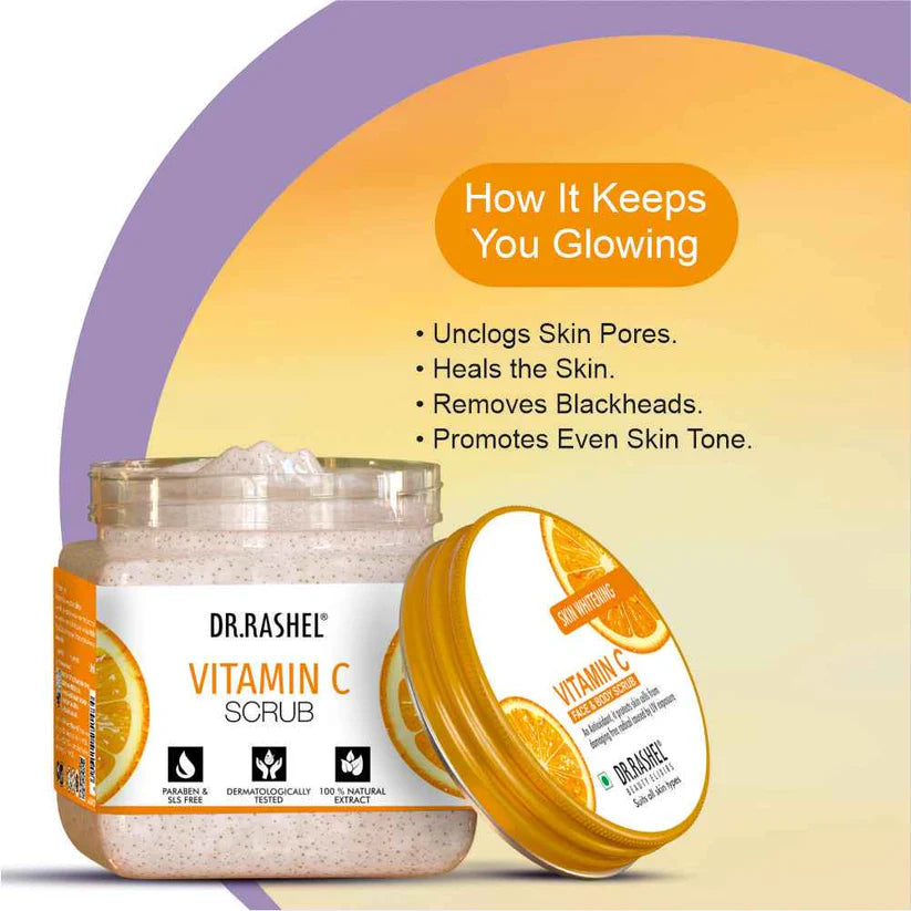 DR.RASHEL  VITAMIN C FACE SCRUB