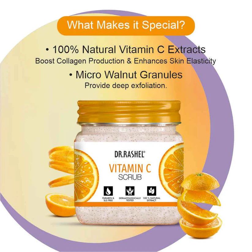 DR.RASHEL  VITAMIN C FACE SCRUB