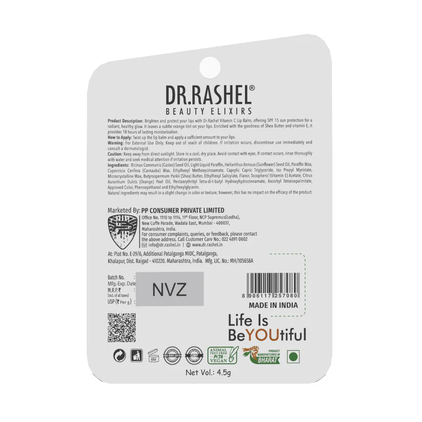 DR.RASHEL VITAMIN C LIP BLAM