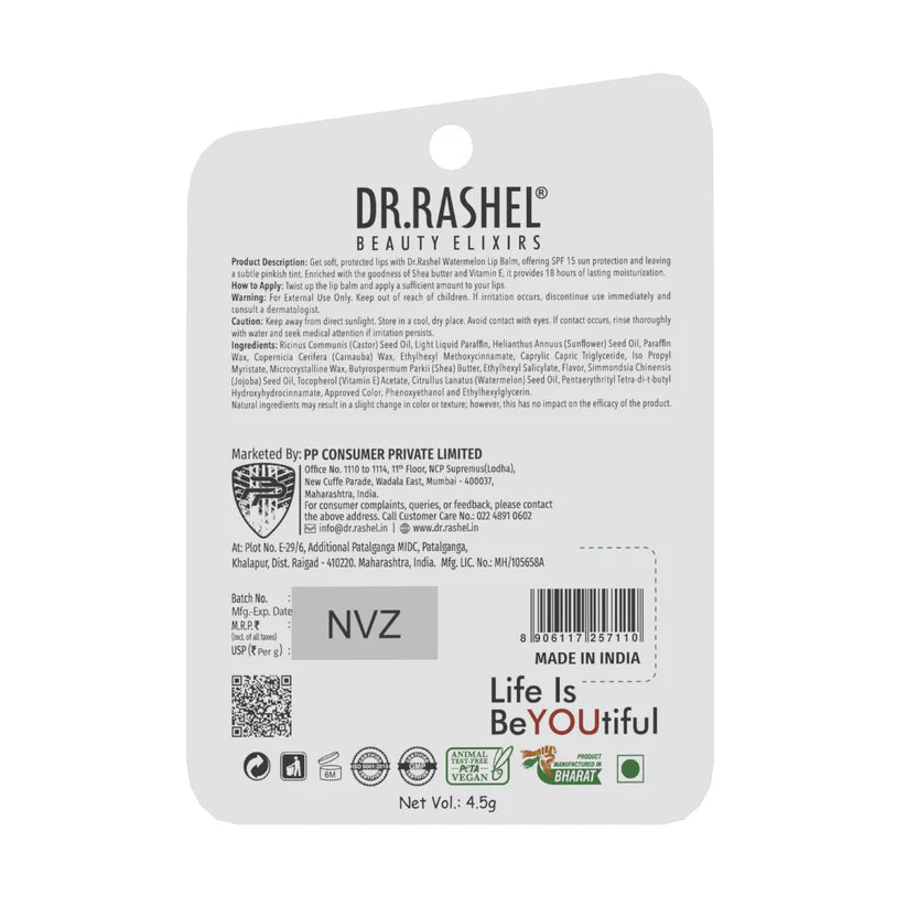 DR.RASHEL WATERMELON LIP BLAM