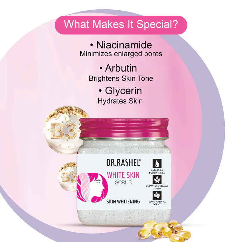 DR.RASHEL WHITE SKIN FACE SCRUB