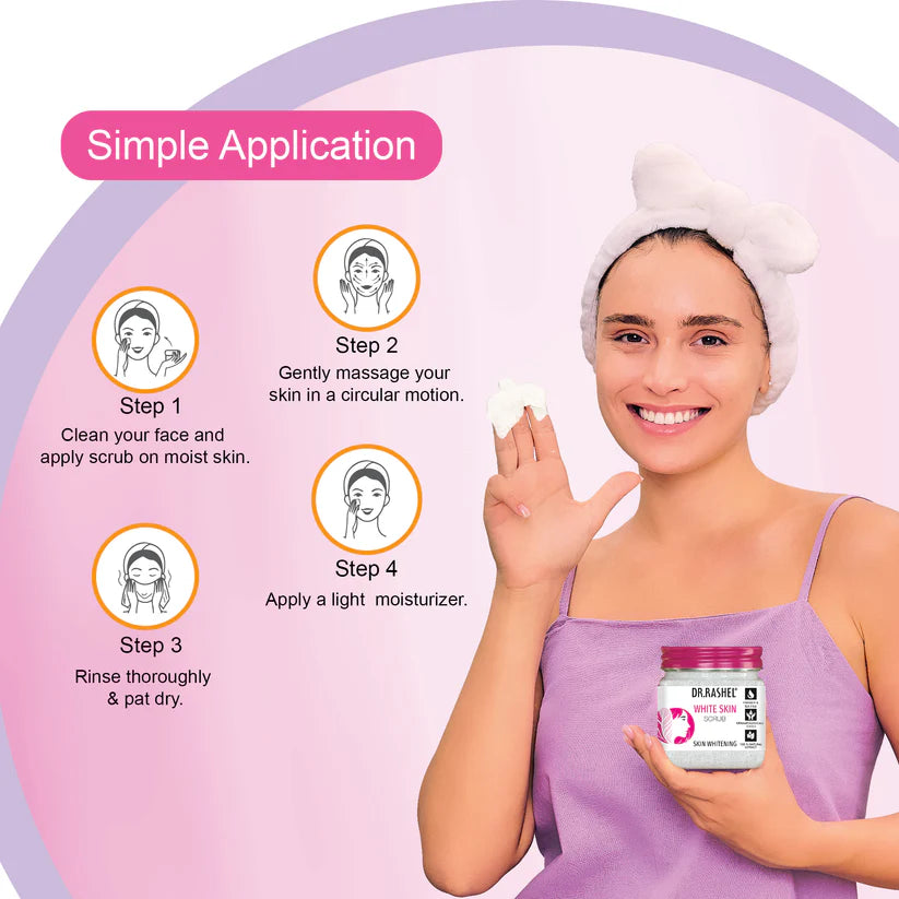 DR.RASHEL WHITE SKIN FACE SCRUB