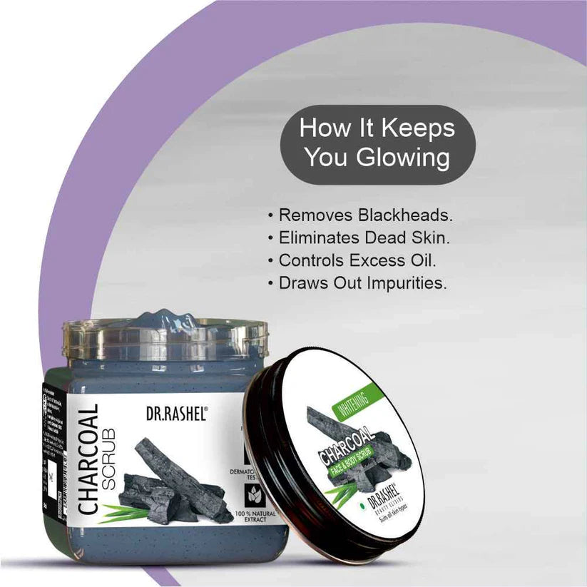 DR.RASHEL CHARCOAL FACE SCRUB