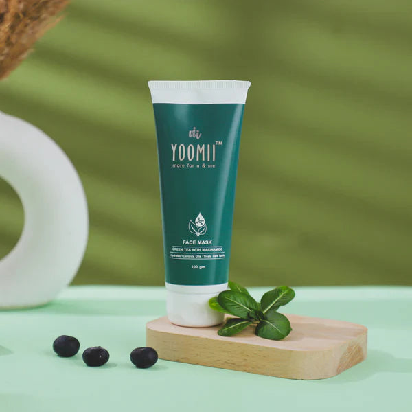 GREEN TEA & NIACINNAMIDE FACE MASK