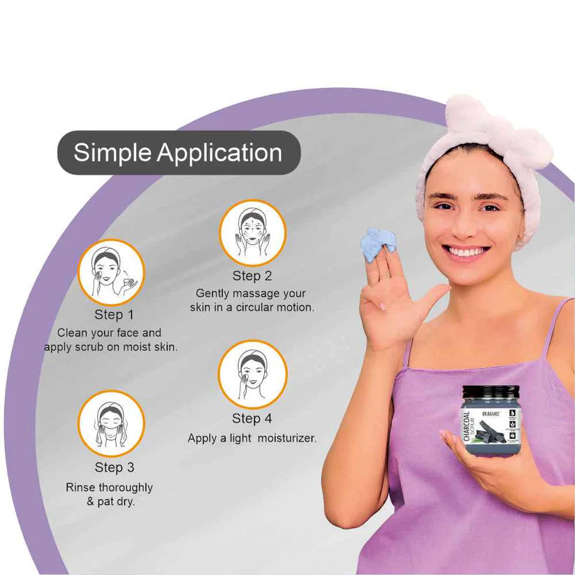 DR.RASHEL CHARCOAL FACE SCRUB